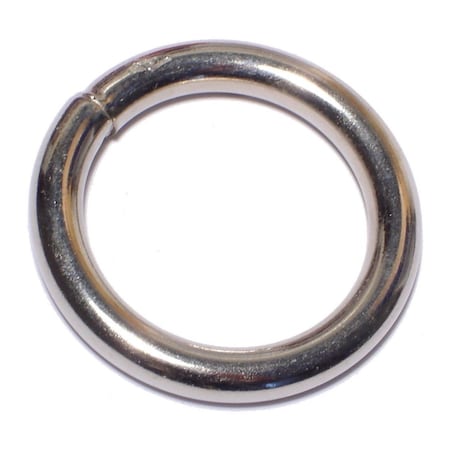 Midwest Fastener Corp. #6 x 1-1/4" Zinc Plated Steel Welded Rings 8PK 60226